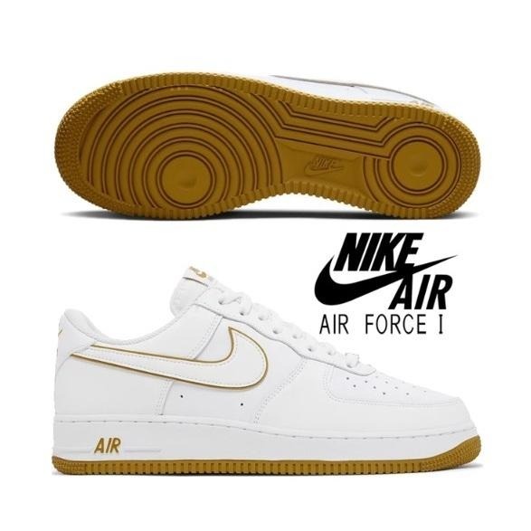 【WS】NIKE AIR FORCE 1 ＇07 AF1 ＂Bronzine＂ 白金 運動 休閒鞋 DV0788-104-細節圖7