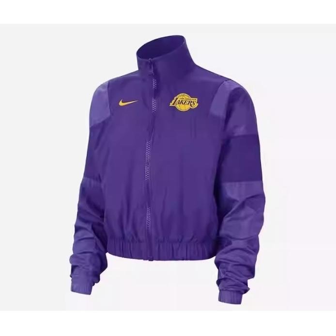 【WS】NIKE W NBA LAKERS 湖人隊 女款 休閒上衣 運動  夾克 外套 DR9232-504-細節圖4