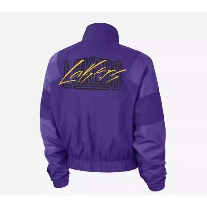 【WS】NIKE W NBA LAKERS 湖人隊 女款 休閒上衣 運動  夾克 外套 DR9232-504-細節圖5