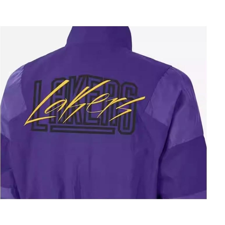 【WS】NIKE W NBA LAKERS 湖人隊 女款 休閒上衣 運動  夾克 外套 DR9232-504-細節圖7