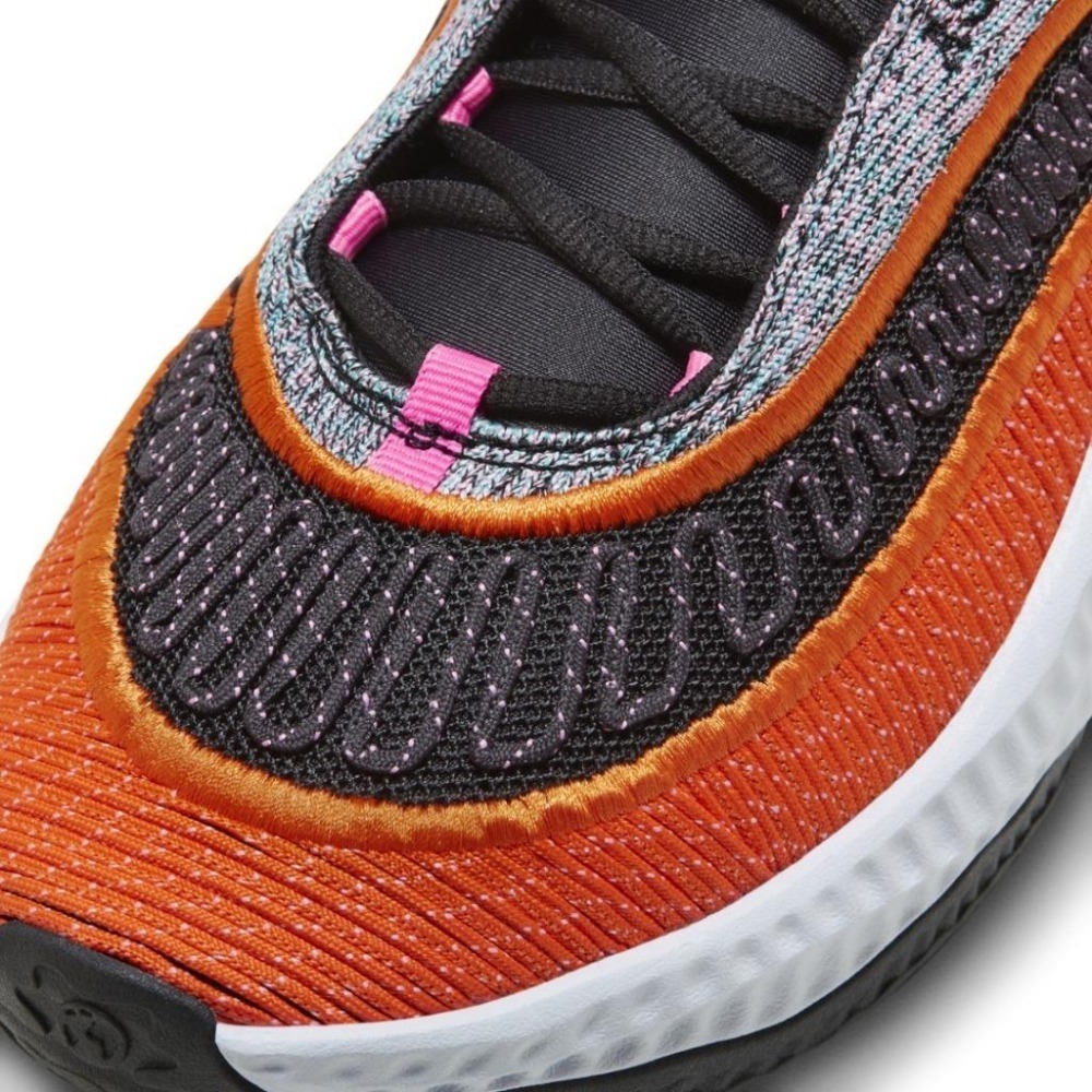 【WS】NIKE COSMIC UNITY 3 EP  灰橘 男鞋 運動 氣墊 緩震 籃球鞋 DV2770-001-細節圖6