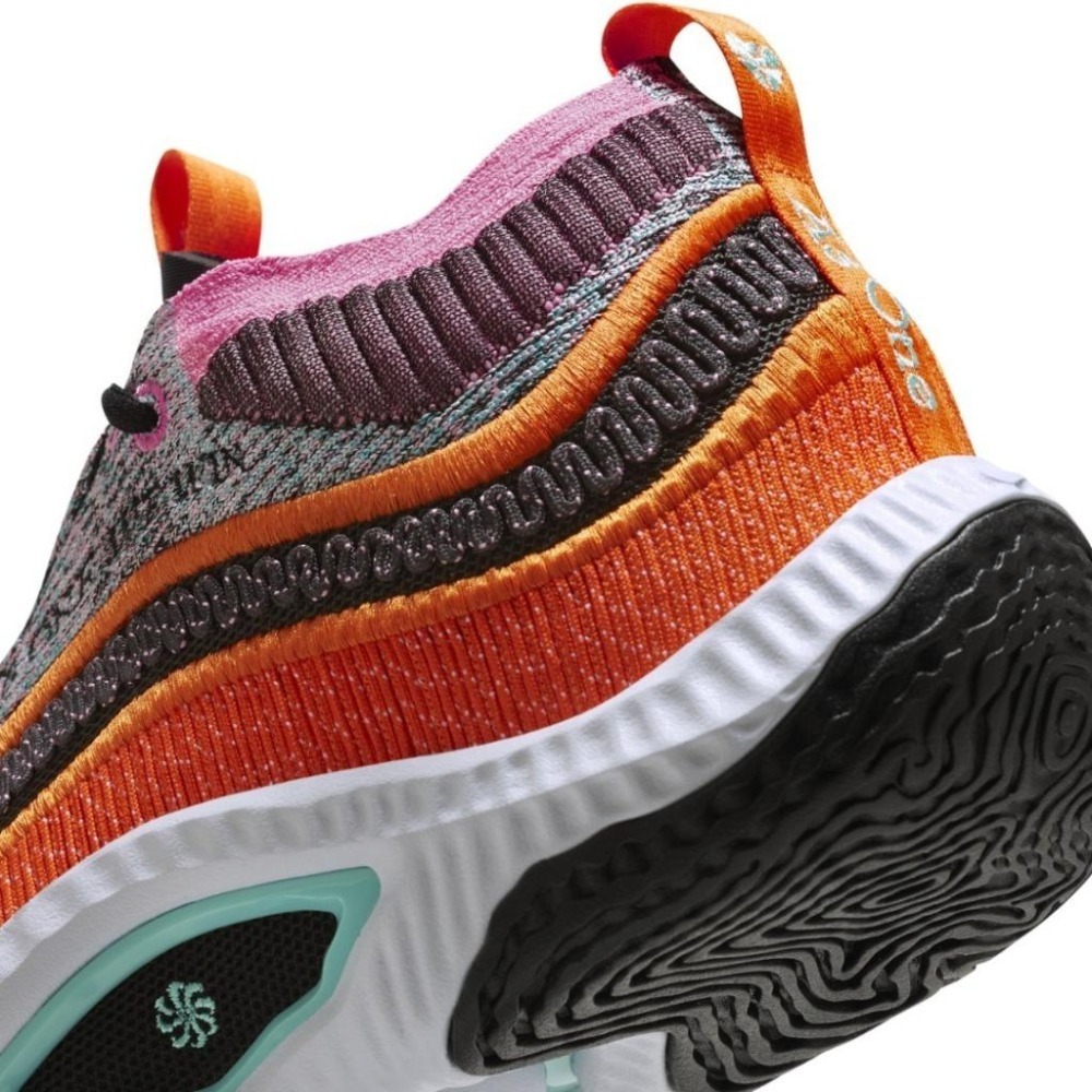 【WS】NIKE COSMIC UNITY 3 EP  灰橘 男鞋 運動 氣墊 緩震 籃球鞋 DV2770-001-細節圖7