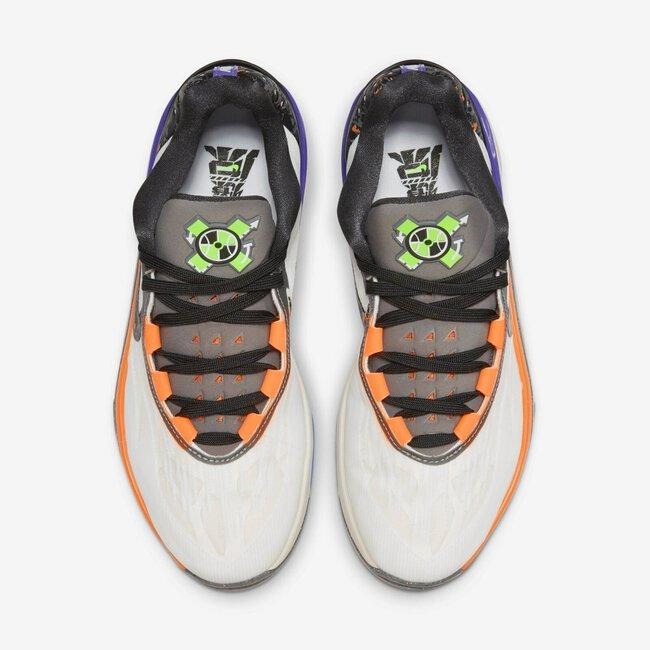 【WS】NIKE ZOOM GT CUT 2 男款 白紫橘 星火燎原 運動 氣墊 低筒 籃球鞋 FN8890-101-細節圖8
