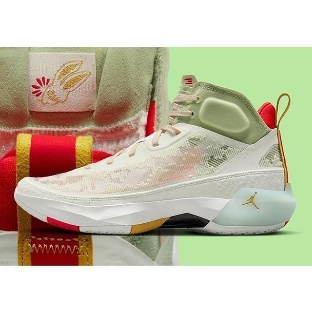 【WS】NIKE JORDAN 37 CNY PF 男款 AJ37 兔年 籃球鞋 FD4688-100-細節圖2