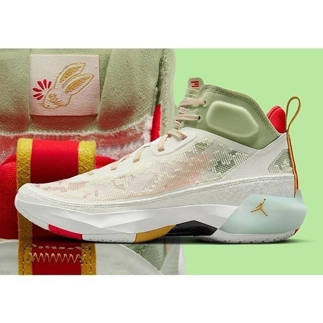 【WS】NIKE JORDAN 37 CNY PF 男款 AJ37 兔年 籃球鞋 FD4688-100-細節圖2