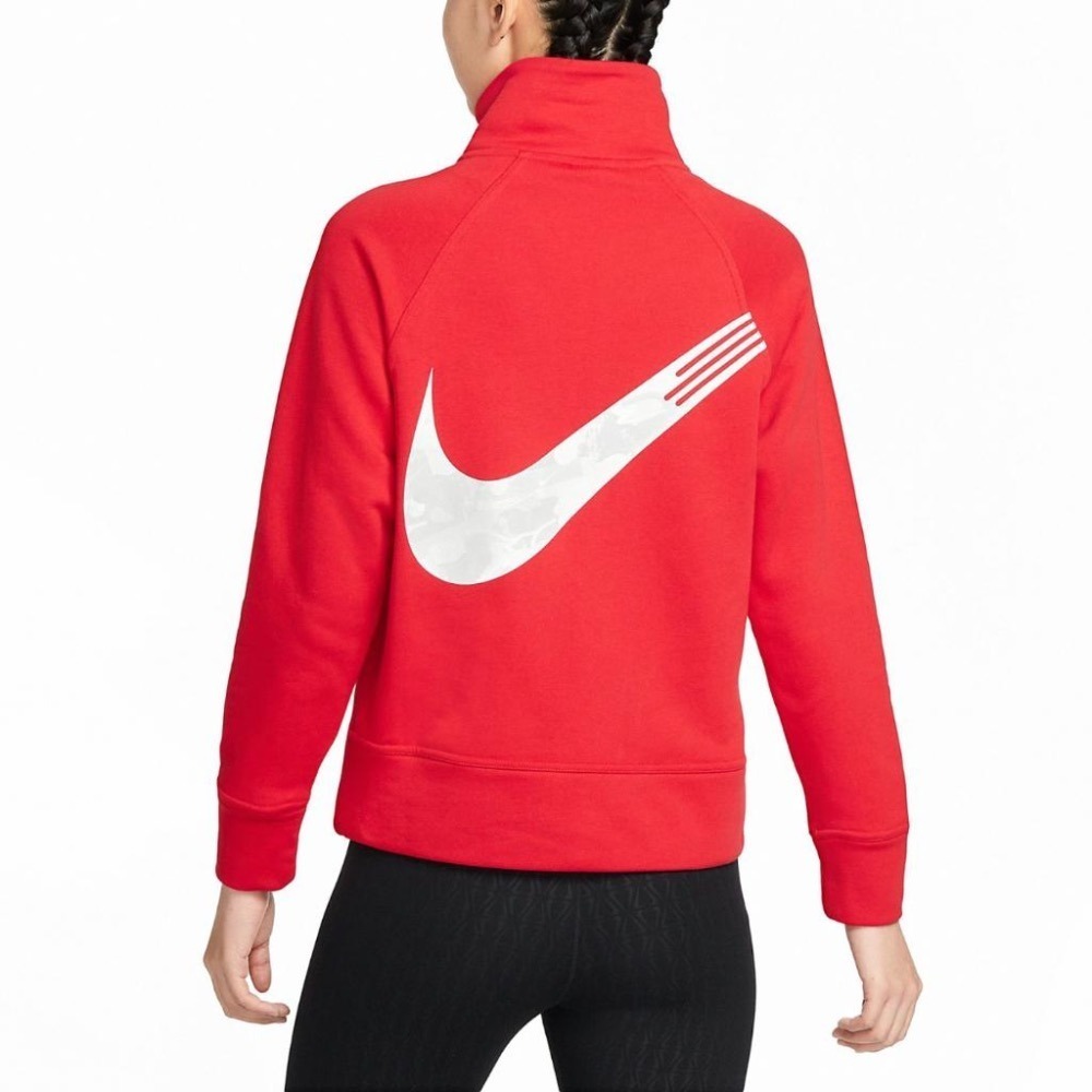 【WS】NIKE W NSW JDI CNY  紅白 女款 立領 半開襟 寬鬆 新年 外套 FD4070-657-細節圖4