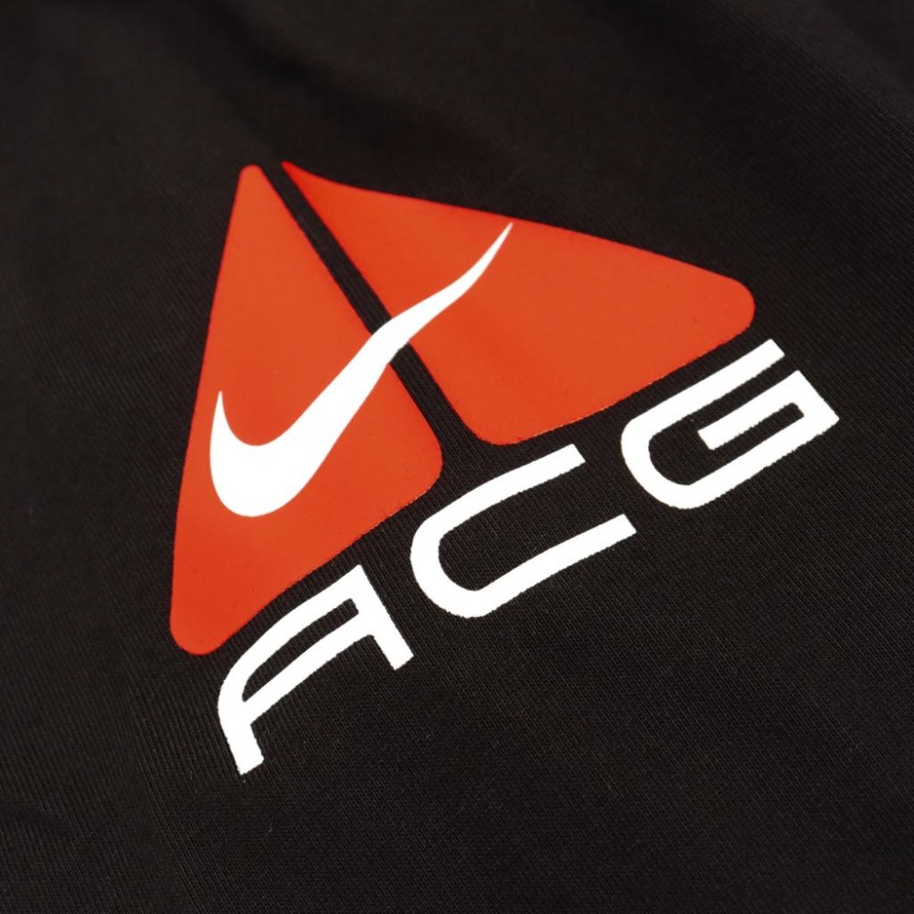 【WS】NIKE ACG CREW 男款 黑橘 運動 休閒 長袖 大學T DV9639-010-細節圖8