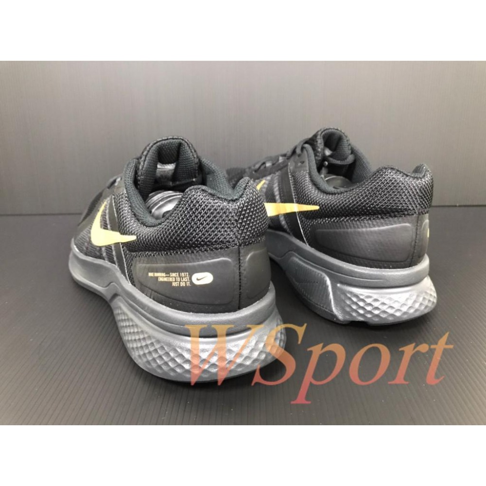 【WS】NIKE RUN SWIFT 2 黑金 男鞋 網布 輕量 緩震 跑步鞋 慢跑鞋 DH5429-010-細節圖3