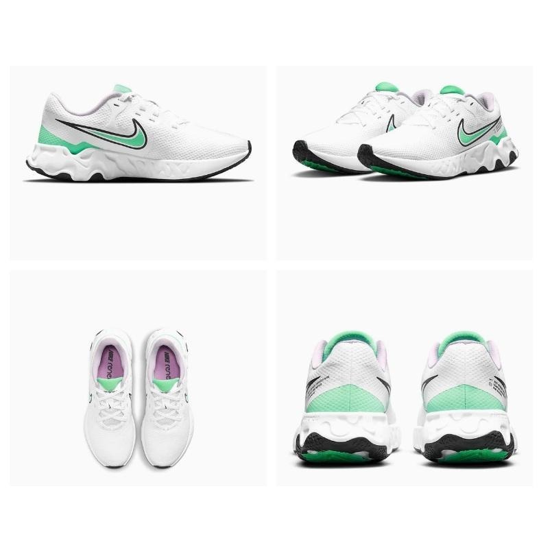 【WS】NIKE W RENEW RIDE 2 白綠 輕量 緩震 女款 跑步鞋 慢跑鞋 CU3508-107-細節圖7