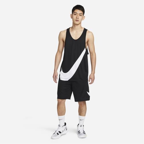 【WS】NIKE CROSSOVER JERSEY 大勾 背心 運動 健身 籃球 球衣 黑DH7133-013 白100-細節圖4