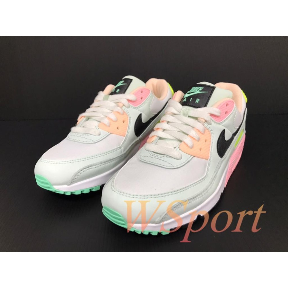 【WS】NIKE W AIR MAX 90 女鞋 馬卡龍 復古 氣墊 增高 慢跑 休閒鞋 CZ1617-100-細節圖5