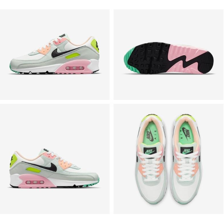 【WS】NIKE W AIR MAX 90 女鞋 馬卡龍 復古 氣墊 增高 慢跑 休閒鞋 CZ1617-100-細節圖8