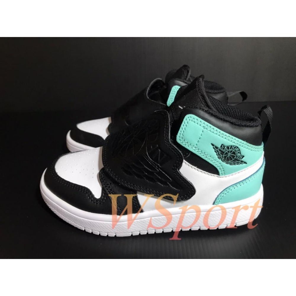 【WS】NIKE AIR JORDAN SKY1 (PS)  AJ1 蒂芬妮綠 運動 學步鞋 童鞋 BQ7197-032-細節圖3