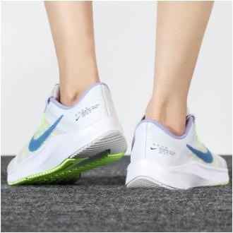【WS】NIKE W QUEST4 女鞋 白綠藍 透氣 運動 跑步 慢跑鞋 DA1106-101-細節圖8