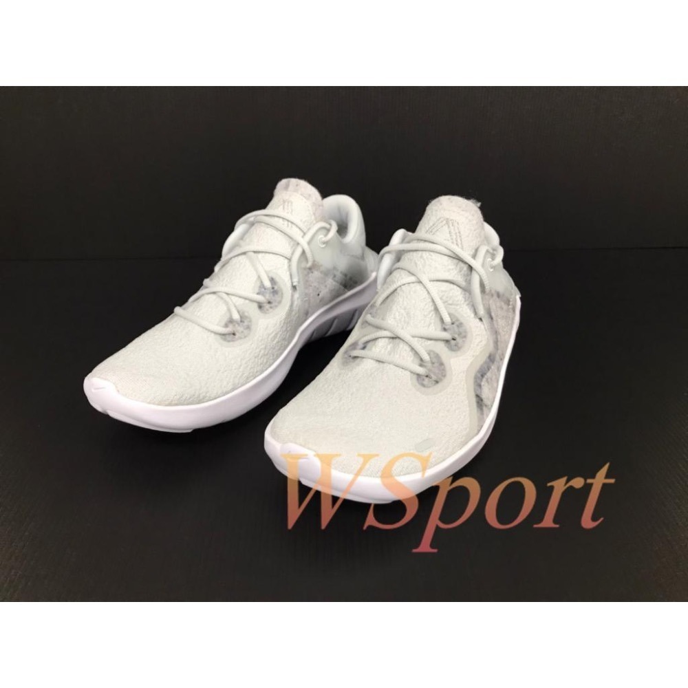 【WS】NIKE W FLEX RUN 2021 女 銀白 緩震  運動 健身 赤足 跑步 慢跑鞋 CW3409-003-細節圖2