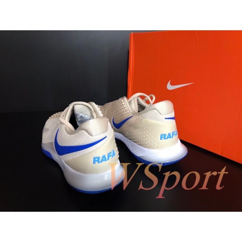 【WS】NIKE ZOOM VAPOR CAGE 4 RAFA 納達爾 黑 米白 網球鞋 DD1579-001 104-細節圖7