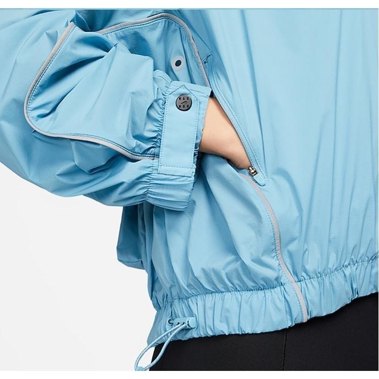 【WS】NIKE AS W NK RUN DVN JKT 女藍 跑步 運動 健身 外套 風衣外套 DQ5958-424-細節圖5