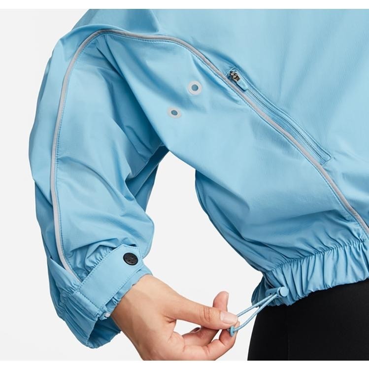 【WS】NIKE AS W NK RUN DVN JKT 女藍 跑步 運動 健身 外套 風衣外套 DQ5958-424-細節圖6