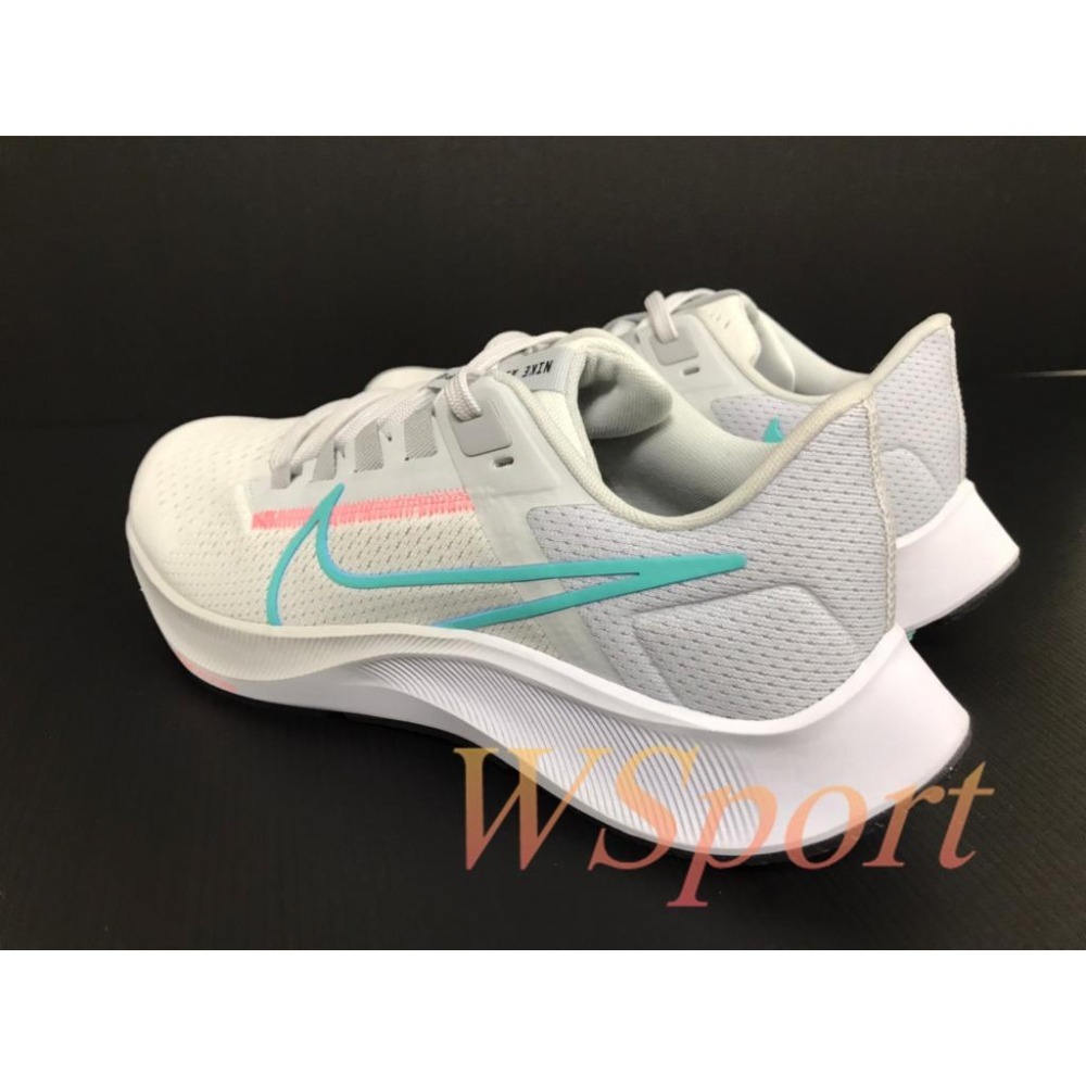 【WS】NIKE W AIR ZOOM PEGASUS 38 女鞋 白色透氣 運動 跑步 慢跑鞋 CW7358-105-細節圖4