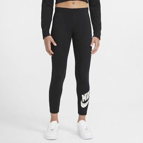 【WS】NIKE G LEGGING 童裝 女童 運動 跑步 內搭 黑 DC9761-010-細節圖3