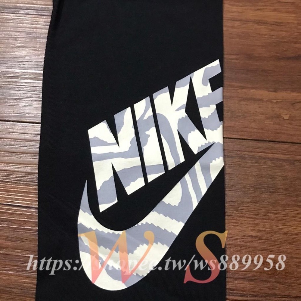 【WS】NIKE G LEGGING 童裝 女童 運動 跑步 內搭 黑 DC9761-010-細節圖7