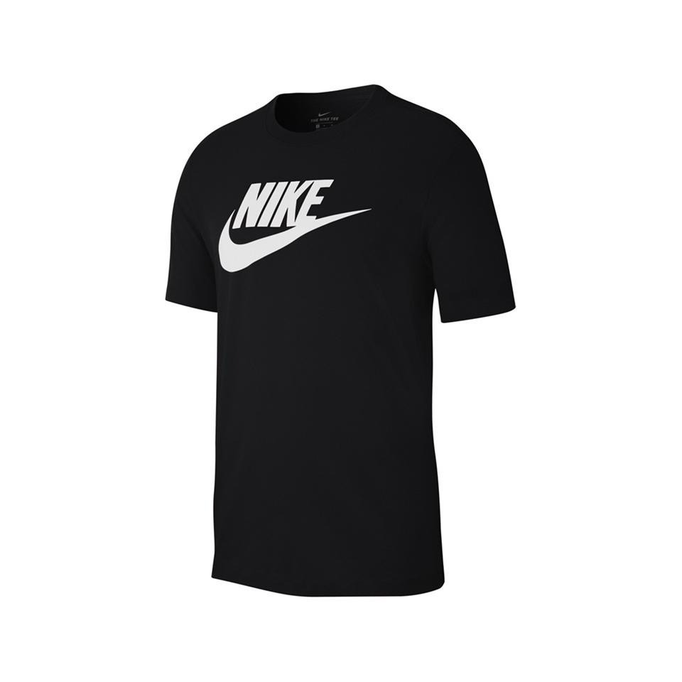 【WS】NIKE NSW TEE ICON 基本款 男款 黑白 運動 休閒 短袖 短T AR5005-010-細節圖6