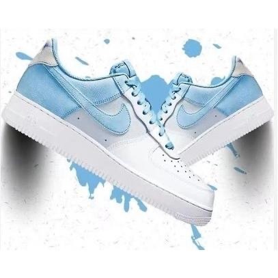 【WS】NIKE AIR FORCE 1 LOW 男鞋 AF1 空軍一號 天空藍 運動 休閒鞋 CZ0337-400-細節圖5