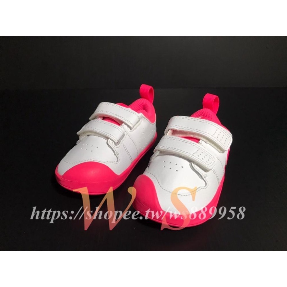 【WS】NIKE KIDS PICO 5 (TDV) 童鞋 小童 白桃粉 運動 休閒 布鞋 學步鞋 AR4162-104-細節圖2