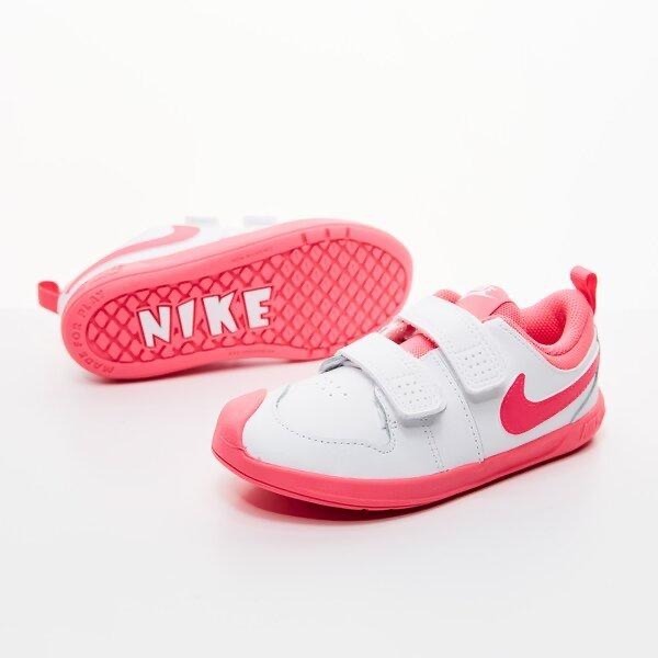 【WS】NIKE KIDS PICO 5 (TDV) 童鞋 小童 白桃粉 運動 休閒 布鞋 學步鞋 AR4162-104-細節圖5