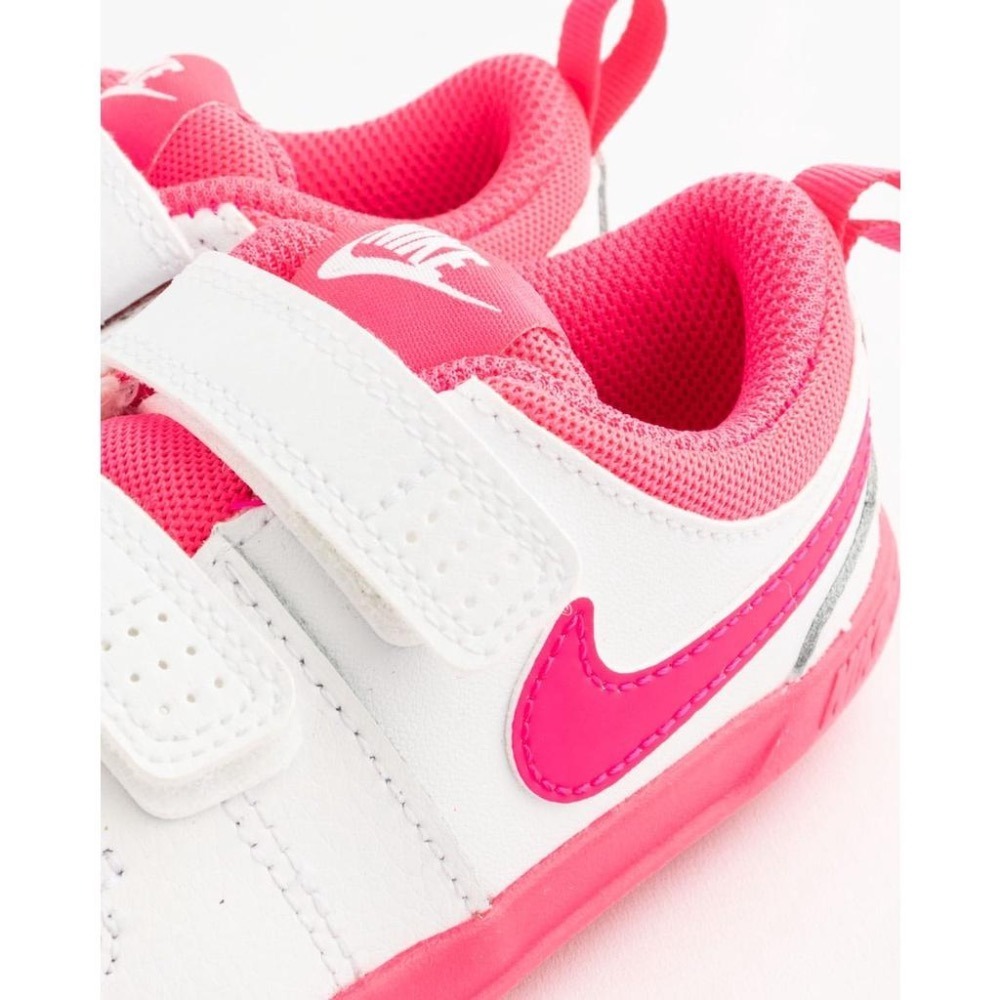 【WS】NIKE KIDS PICO 5 (TDV) 童鞋 小童 白桃粉 運動 休閒 布鞋 學步鞋 AR4162-104-細節圖7