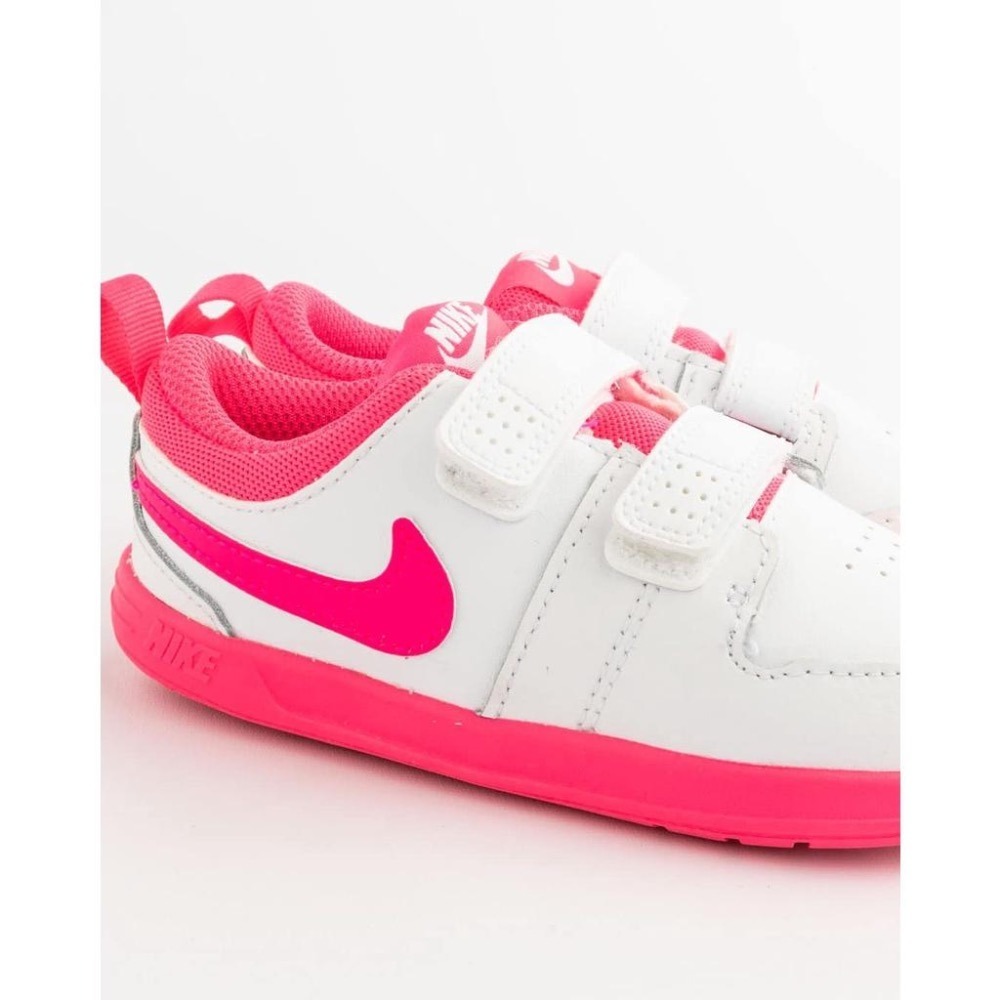 【WS】NIKE KIDS PICO 5 (TDV) 童鞋 小童 白桃粉 運動 休閒 布鞋 學步鞋 AR4162-104-細節圖8