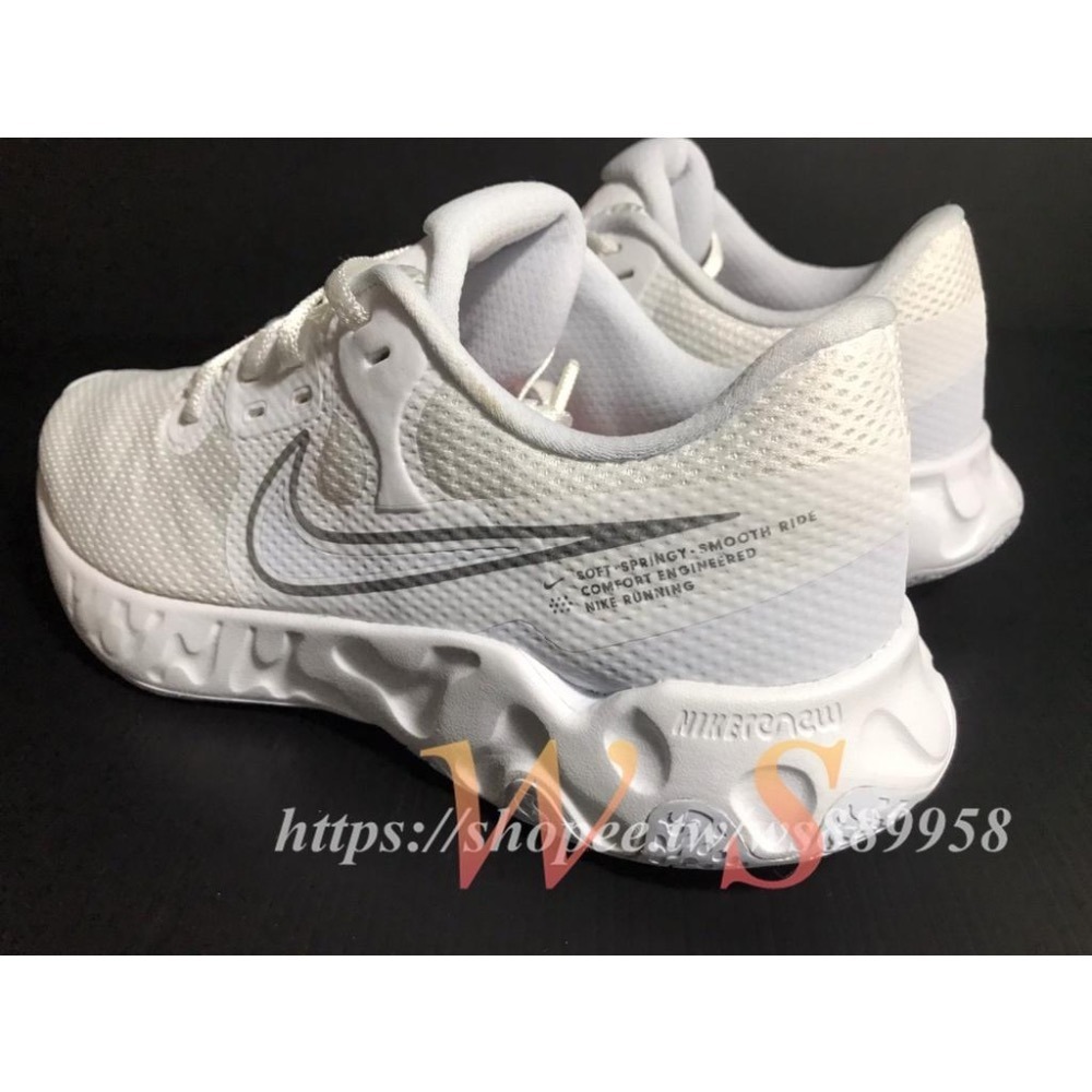 【WS】NIKE W RENEW RIDE 2 灰白 輕量 緩震 女款 跑步鞋 慢跑鞋 學生白鞋 CU3508-105-細節圖7