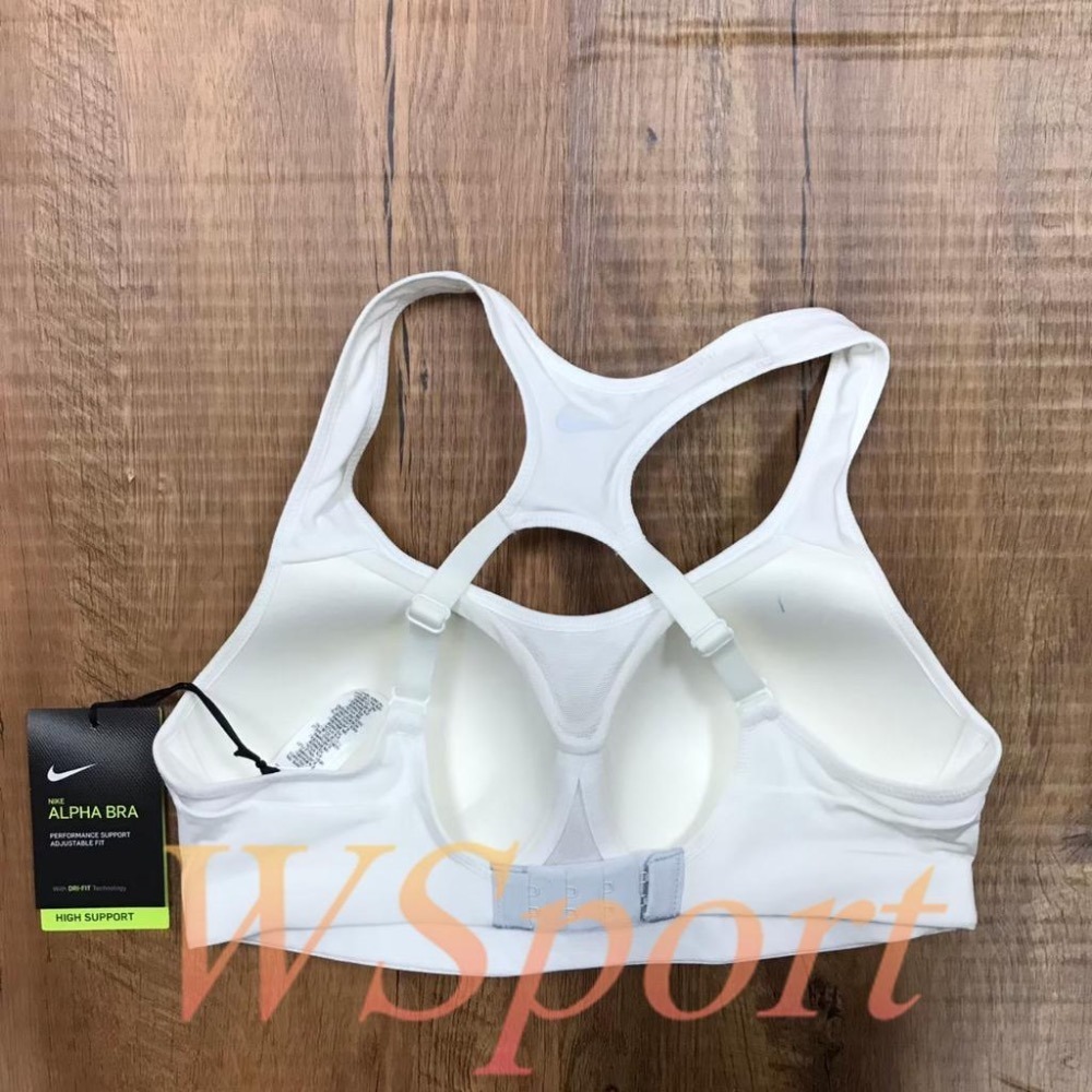 【WS】NIKE ALPHA BRA 高度支撐 慢跑 瑜珈 訓練 健身 運動內衣 AJ0844-100-細節圖7