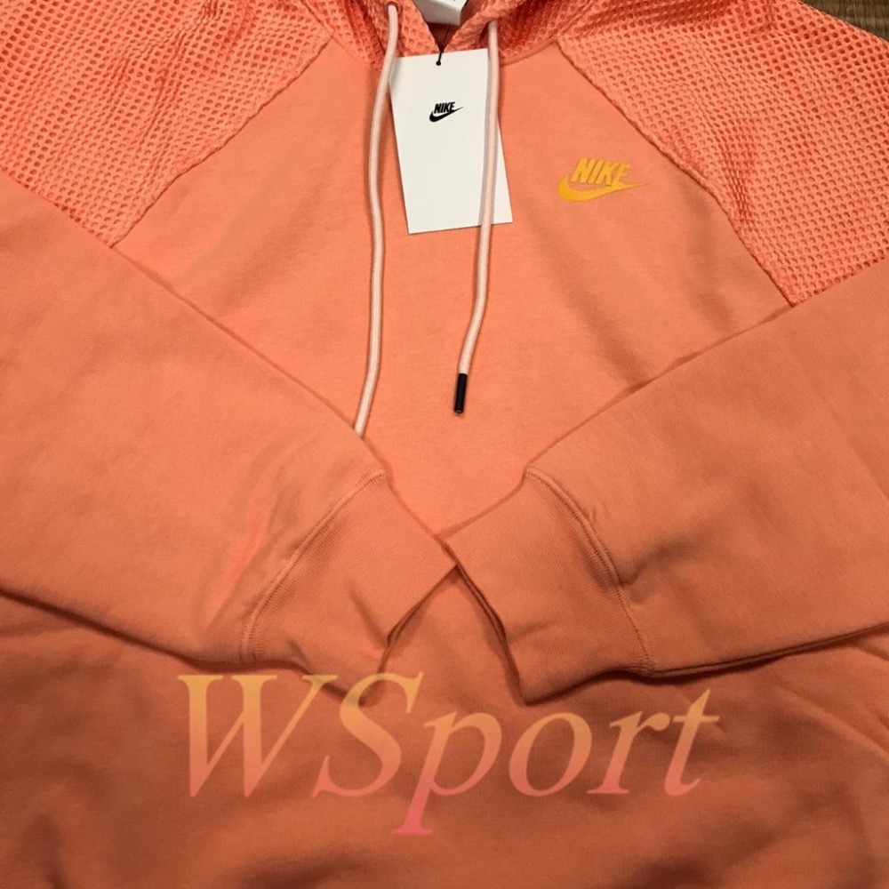 【WS】NIKE NSW NKCT LS FLC HOODIE 女款 運動 休閒 連帽 長袖 帽T DN1339-693-細節圖7