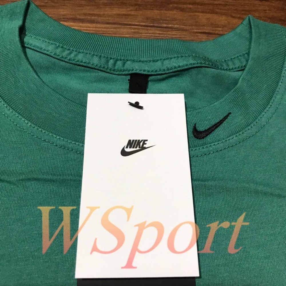 【WS】NIKE NSW BF SWOOSH 女款 刺繡 草寫 LOGO 運動 休閒 短袖 短T DJ1839-350-細節圖4