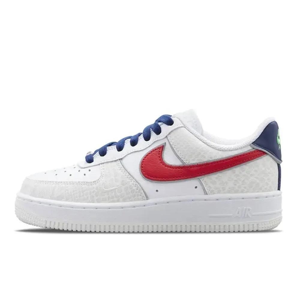 【WS】NIKE W AIR FORCE 1 PRM 白色 女款 復古 低筒 運動 休閒 板鞋 DV1493-161-細節圖2