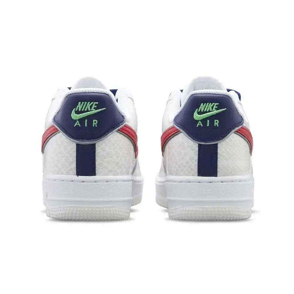 【WS】NIKE W AIR FORCE 1 PRM 白色 女款 復古 低筒 運動 休閒 板鞋 DV1493-161-細節圖3