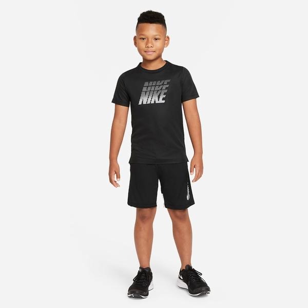 【WS】NIKE TROPHY SS GRAPHIC TOP 黑 童裝 運動 休閒 短袖 短T DD8539-010-細節圖2