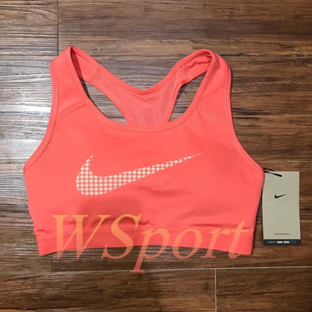 【WS】NIKE SWOOSH  ICON BRA 中度支撐 訓練 健身 慢跑 運動 內衣 DD1142-814-細節圖4