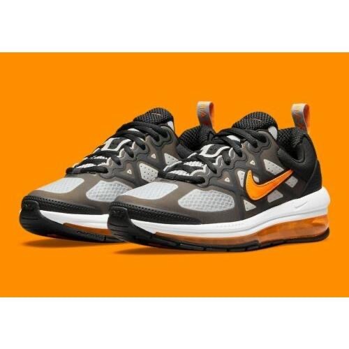 【WS】 NIKE AIR MAX GENOME (GS) 童鞋 黑橘 運動 緩震 大氣墊 休閒鞋 CZ4652-002-細節圖6