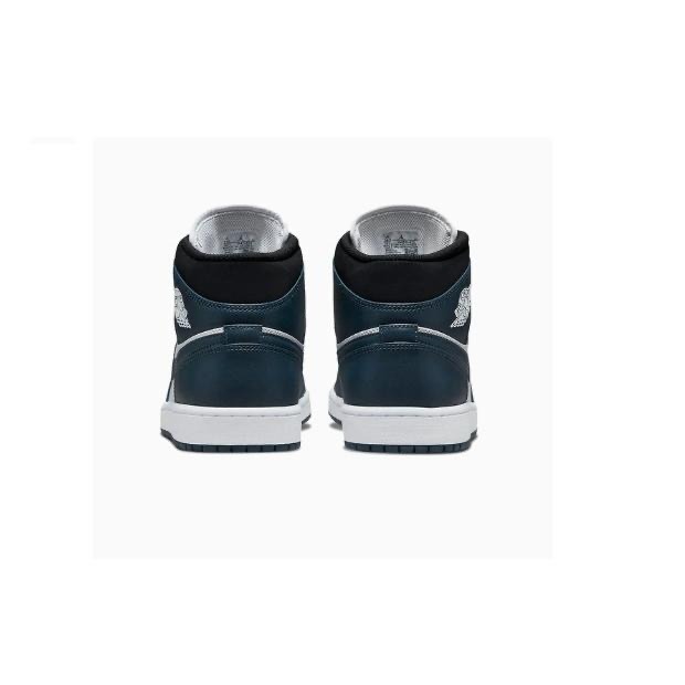 【WS】NIKE AIR JORDAN 1 MID ＇ARMORY NAVY＇ 男款 黑曜石 554724-411-細節圖6