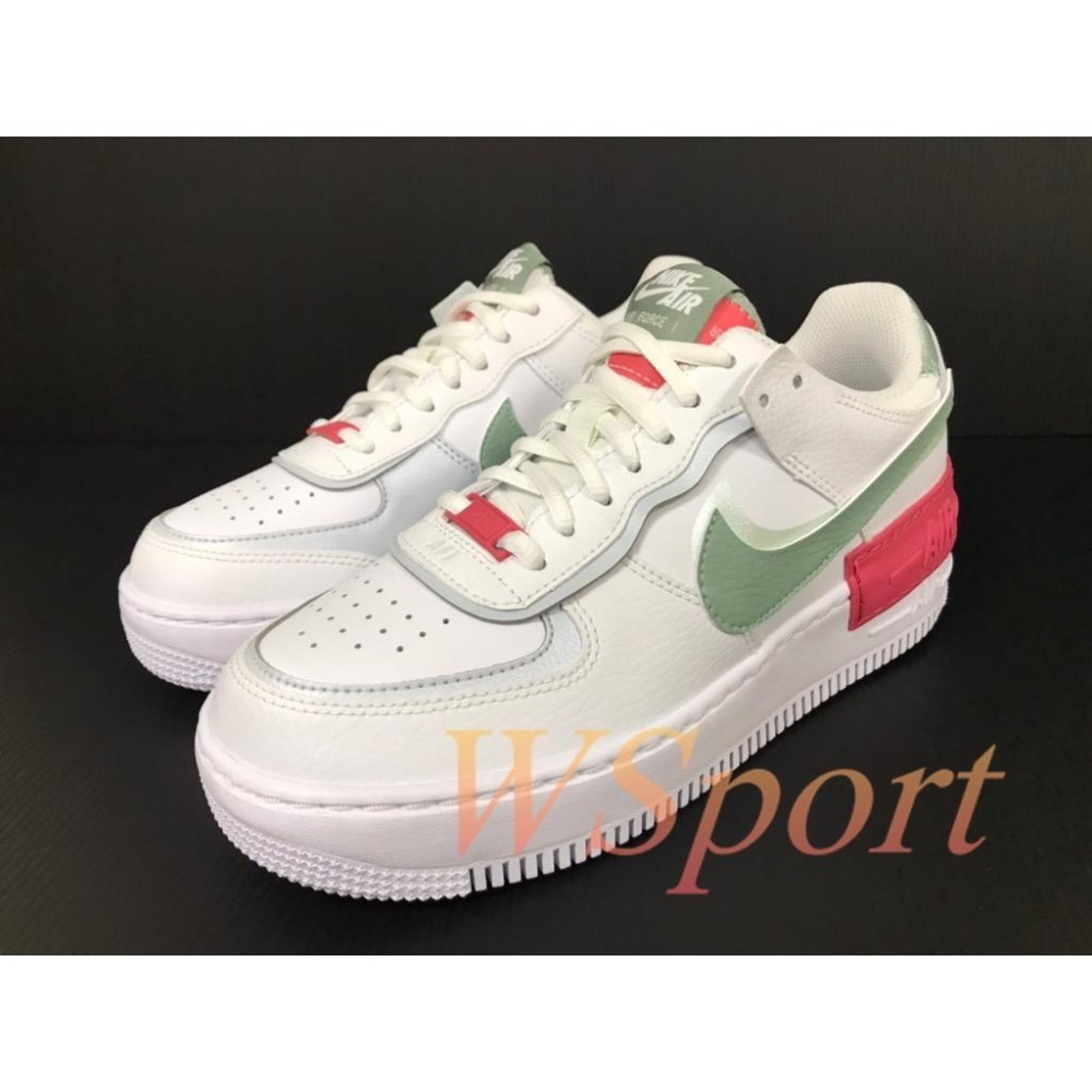 【WS】NIKE W AIR FORCE 1 SHADOW 女款 增高 厚底 馬卡龍 休閒鞋 CI0919-112-細節圖3