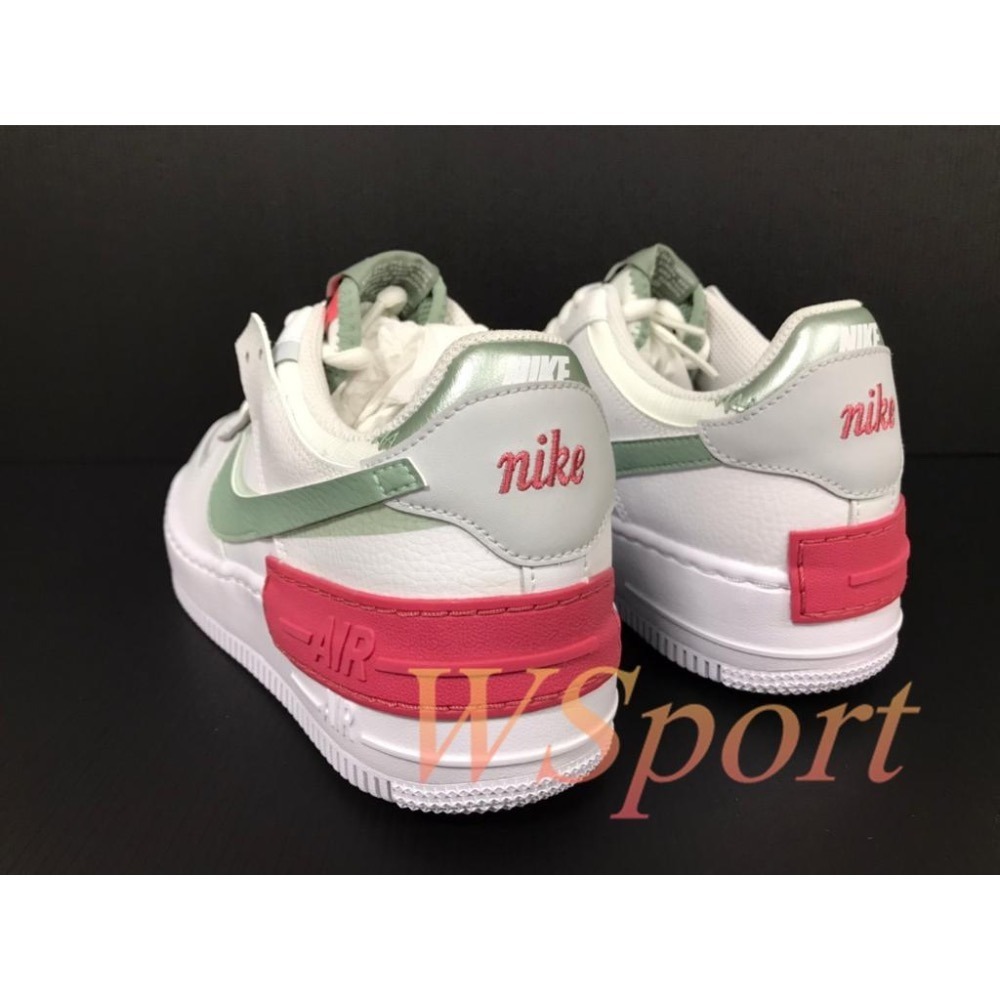 【WS】NIKE W AIR FORCE 1 SHADOW 女款 增高 厚底 馬卡龍 休閒鞋 CI0919-112-細節圖4