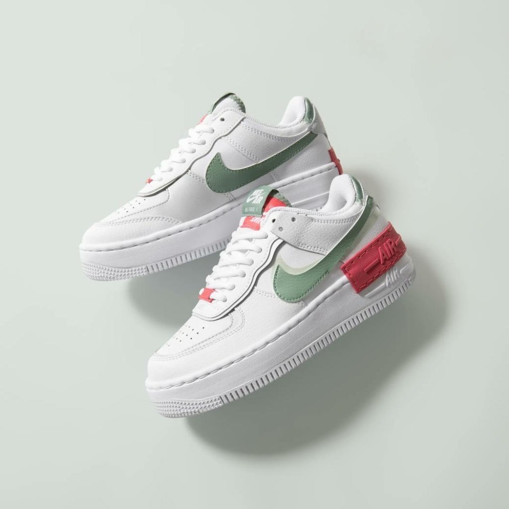 【WS】NIKE W AIR FORCE 1 SHADOW 女款 增高 厚底 馬卡龍 休閒鞋 CI0919-112-細節圖6