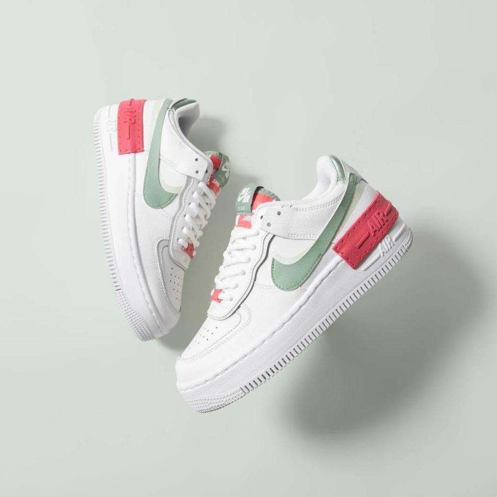 【WS】NIKE W AIR FORCE 1 SHADOW 女款 增高 厚底 馬卡龍 休閒鞋 CI0919-112-細節圖7