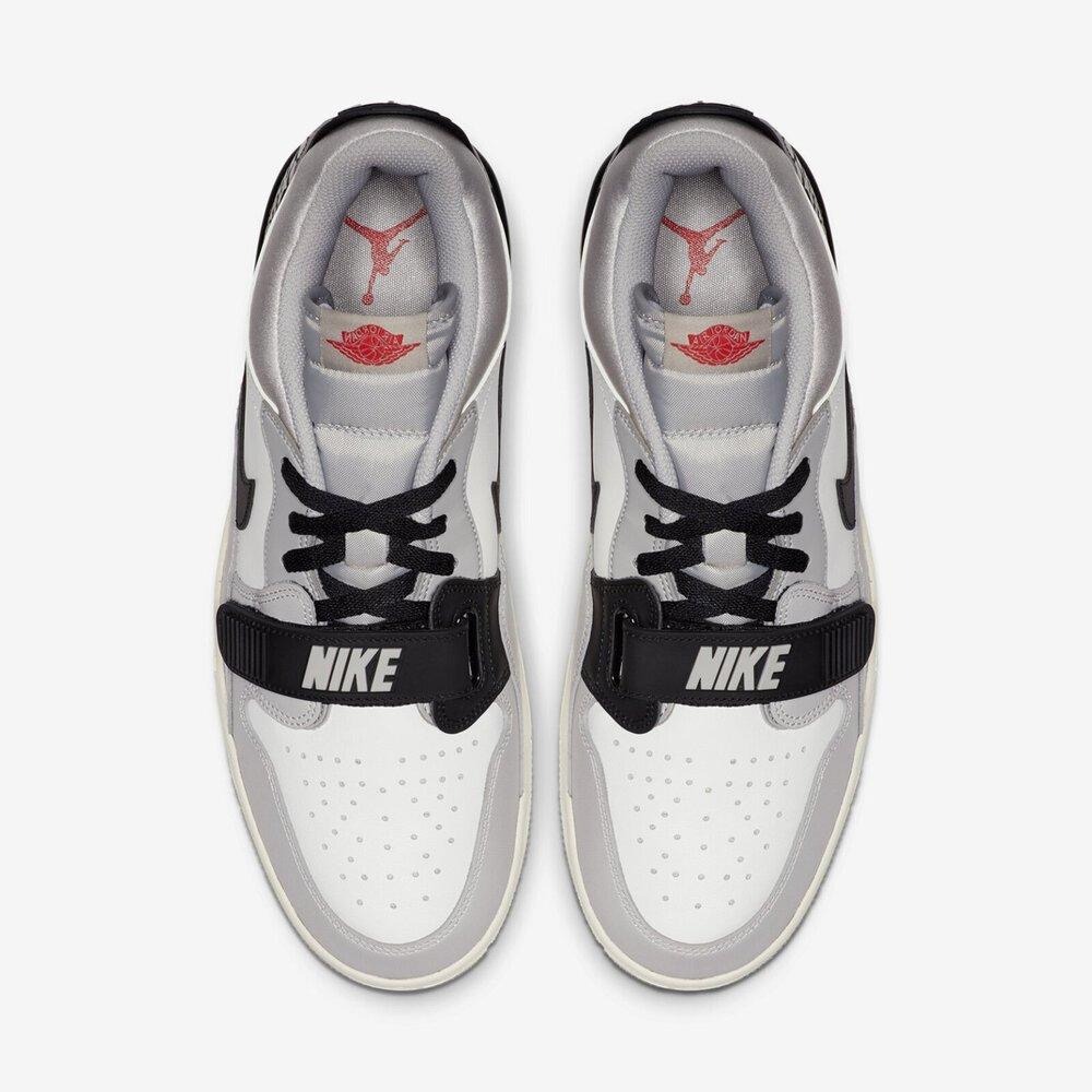 【WS】NIKE AIR JORDAN LEGACY 312 LOW 白黑 水泥灰 爆裂紋 男 CD7069-101-細節圖5