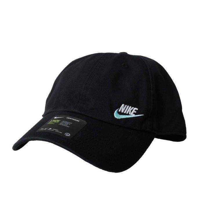 【WS】NIKE W NSW H86 FUTURA CAP 帽子 老帽 運動帽 黑 AO8662-017 白101-細節圖2