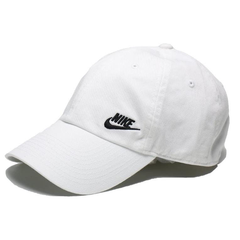 【WS】NIKE W NSW H86 FUTURA CAP 帽子 老帽 運動帽 黑 AO8662-017 白101-細節圖4