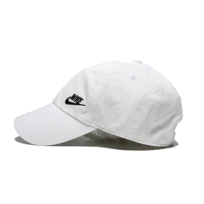 【WS】NIKE W NSW H86 FUTURA CAP 帽子 老帽 運動帽 黑 AO8662-017 白101-細節圖6