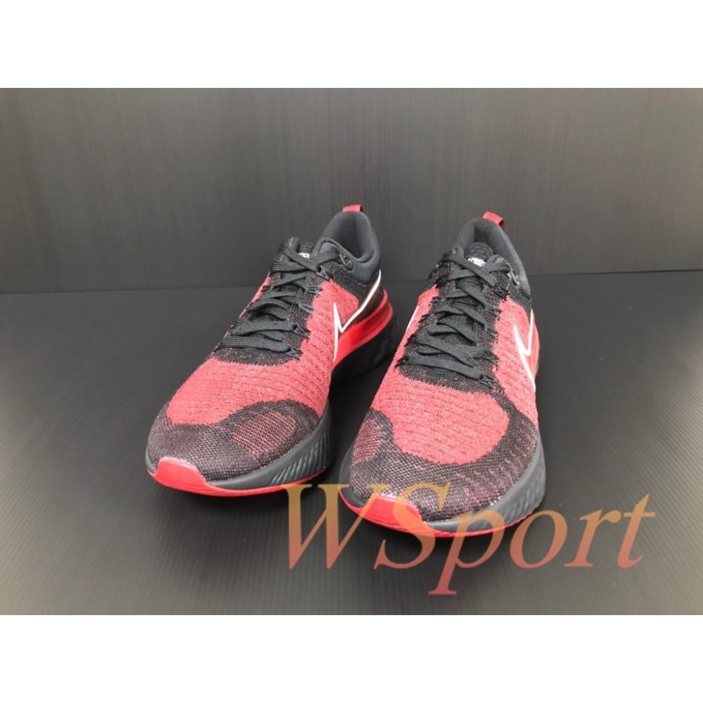 【WS】NIKE REACT INFINITY RUN FK 2 男 黑紅  襪套 跑步 慢跑鞋 CT2357-006-細節圖4
